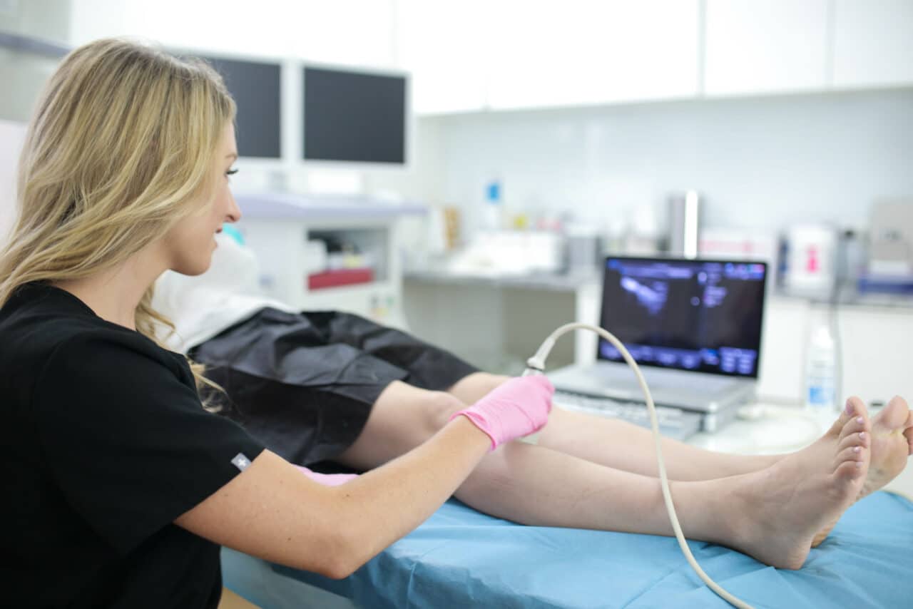 Dr-Novak-Inspecting-IMG_9775-2 How do varicose veins form? What are the risk factors for varicose veins? How do I stop varicose veins from forming? We answer your questions about varicose veins in New Jersey.